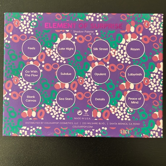 Colourpop Element of Surprise Palette - Picture 3 of 3